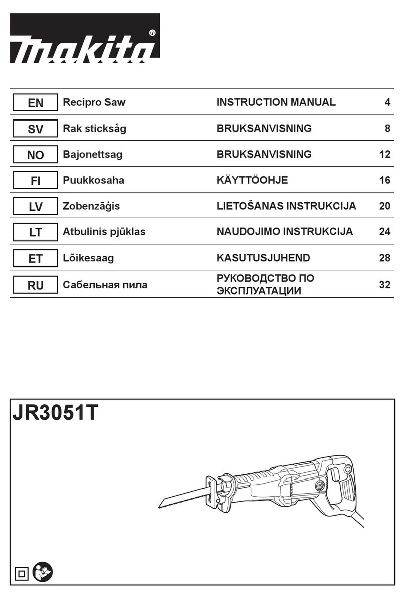 Makita JR3051T User manual