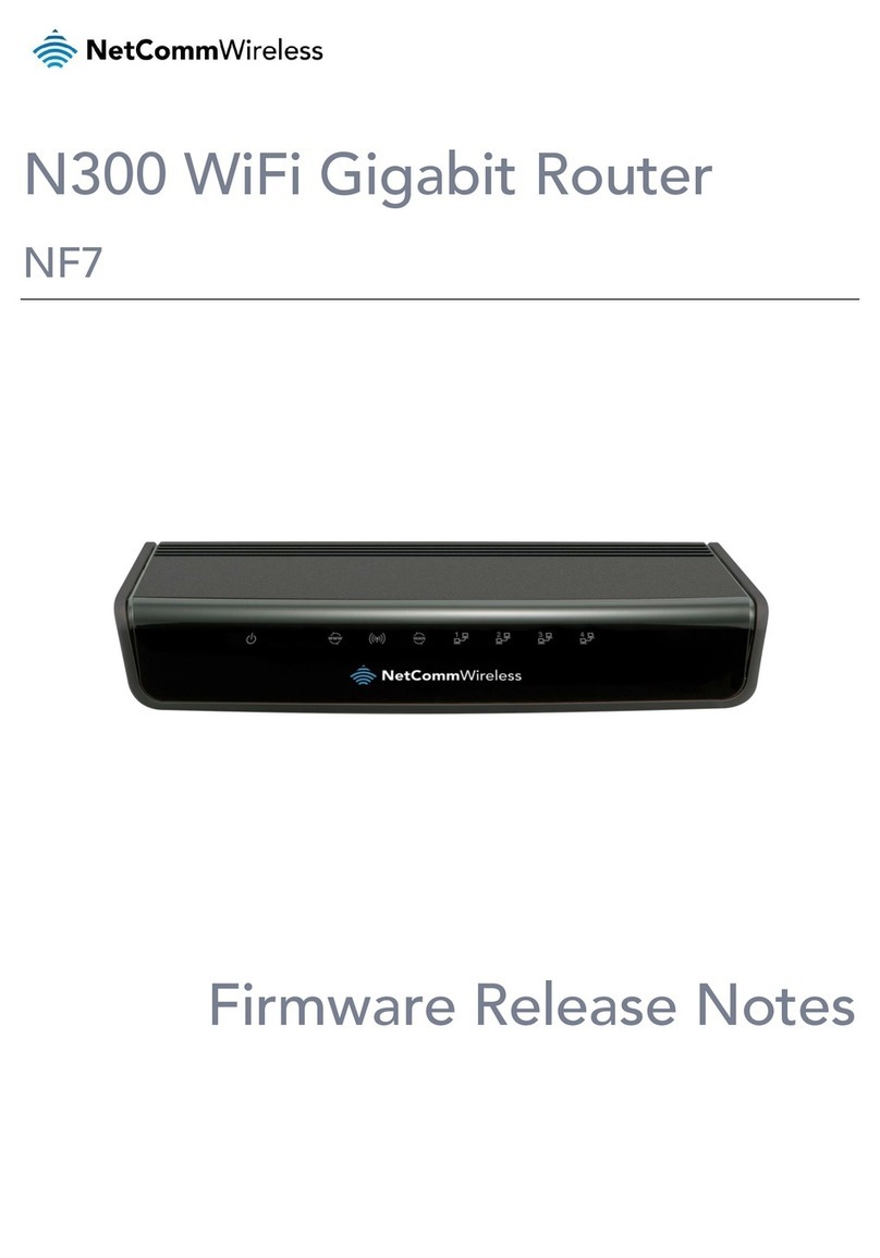 NetComm Wireles NF7 Firmware release notes