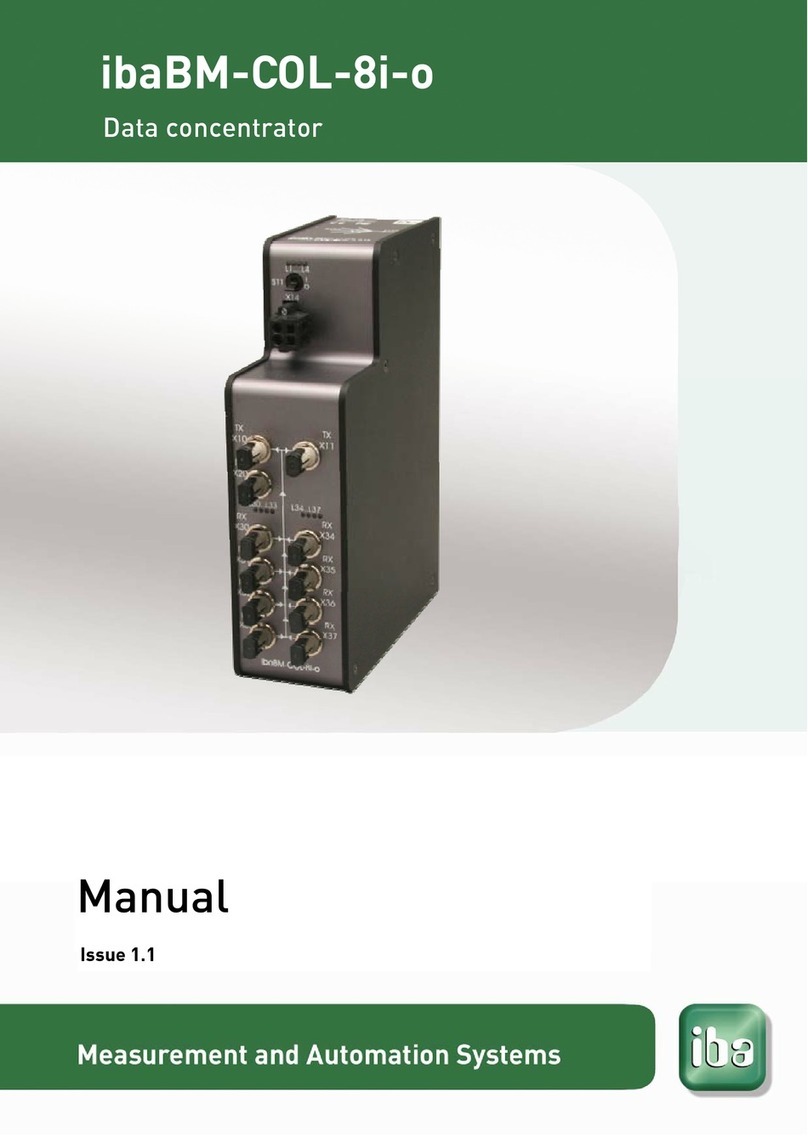 IBA ibaBM-COL-8i-o manual