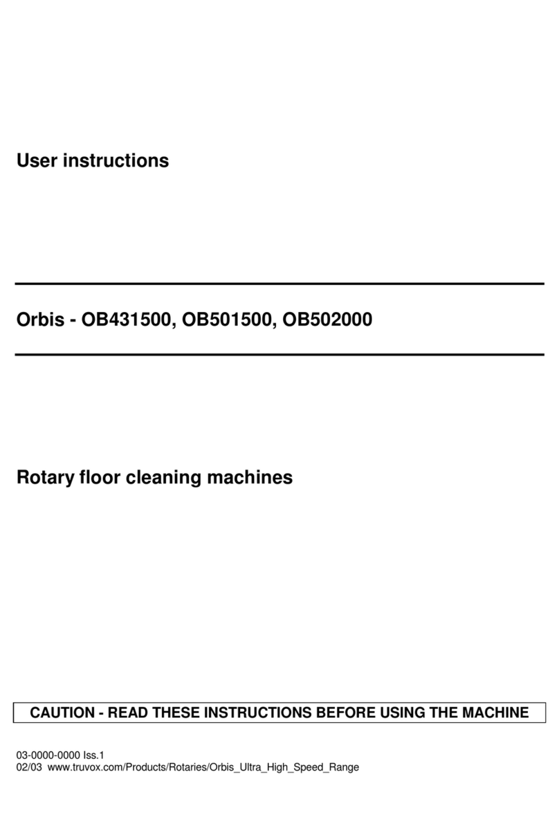 Truvox ORBIS Series User manual