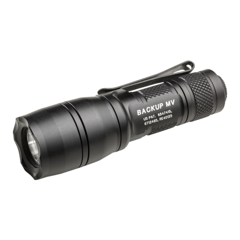 Surefire BACKUP E1B W/ MAX VISION User manual