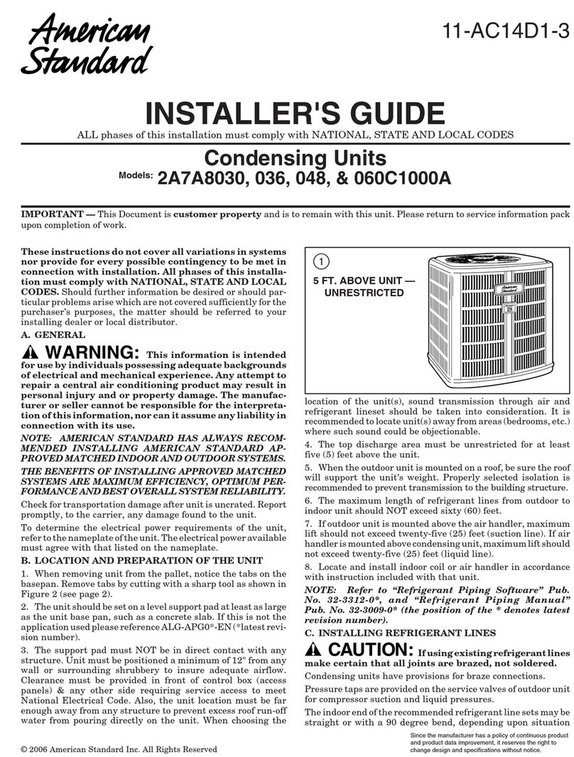 American Standard 2A7A8030 Assembly instructions American Standard 2A7A8030 Assembly instructions