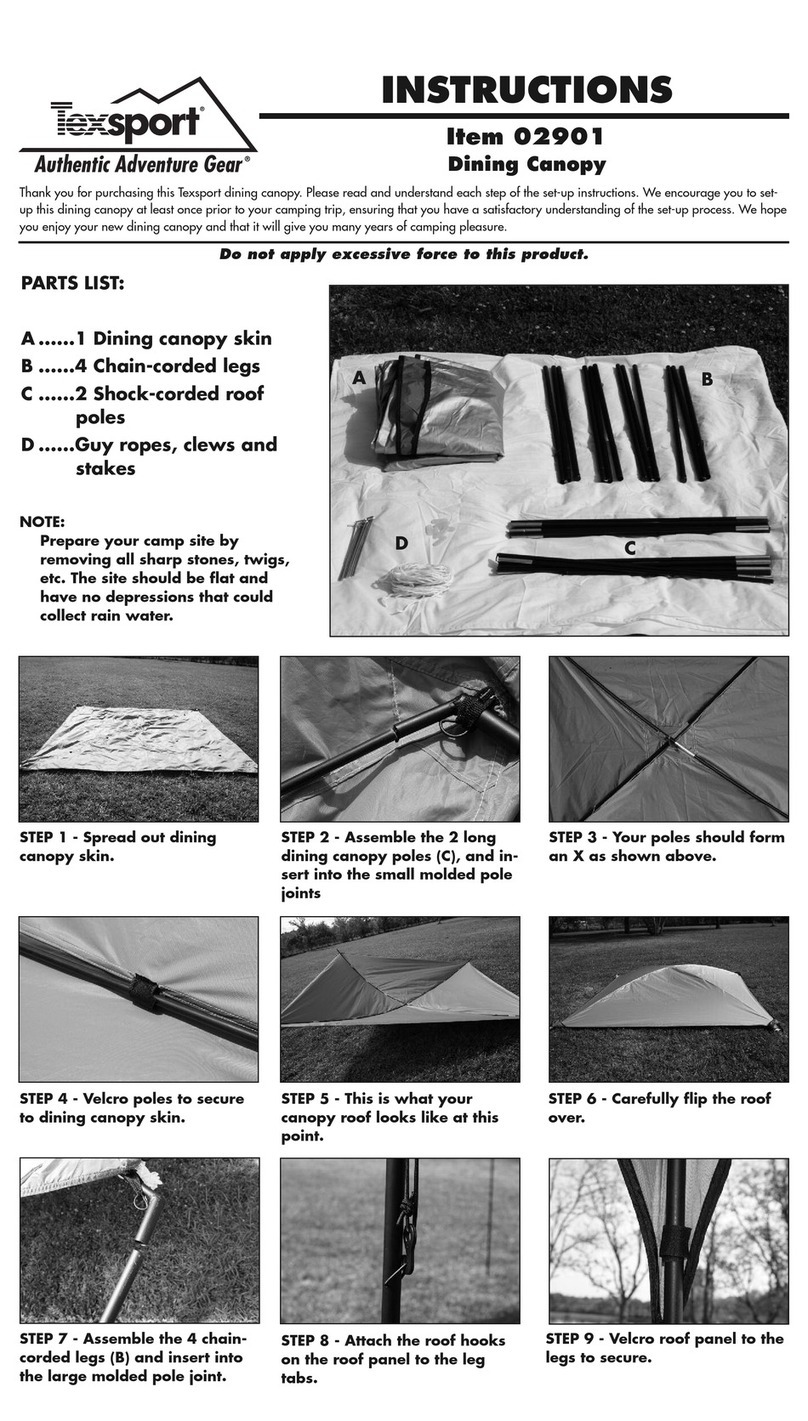 Texsport 02901 instructions