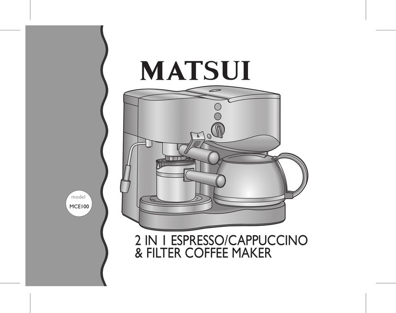Matsui MCE100 manual