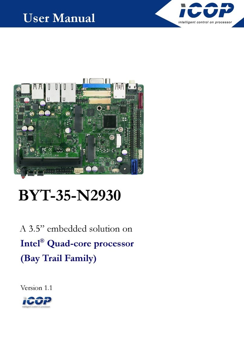 Icop BYT-35-N2930 user manual
