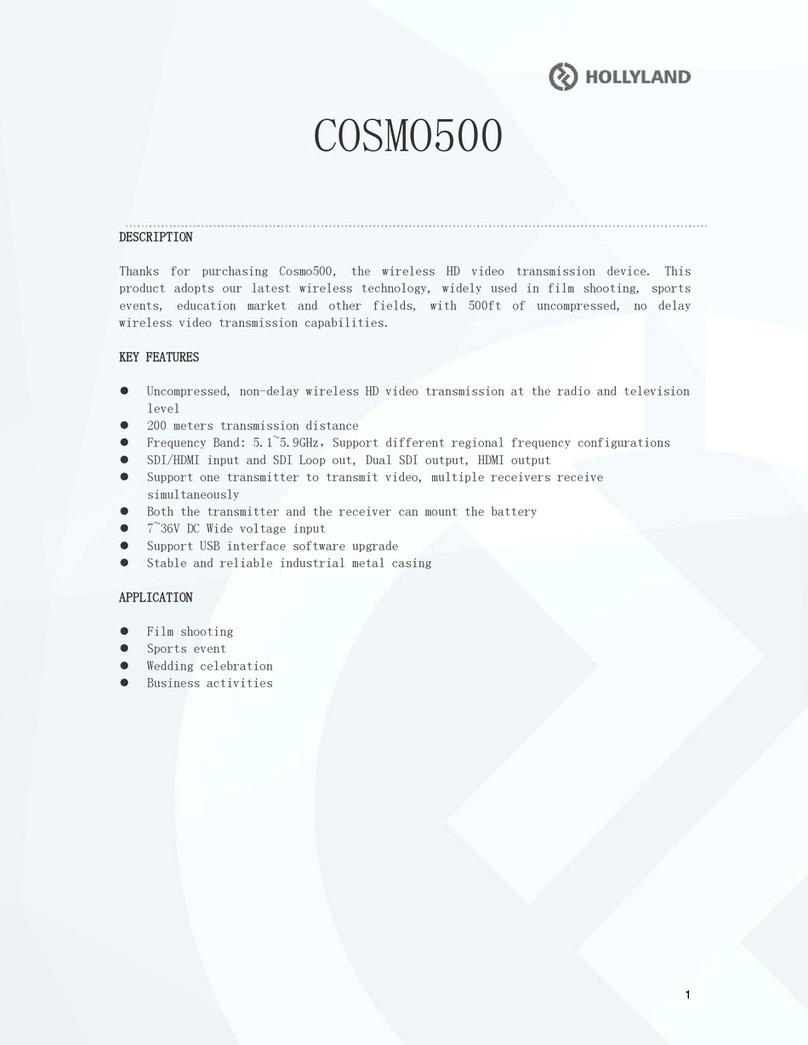Hollyland COSMO500 manual