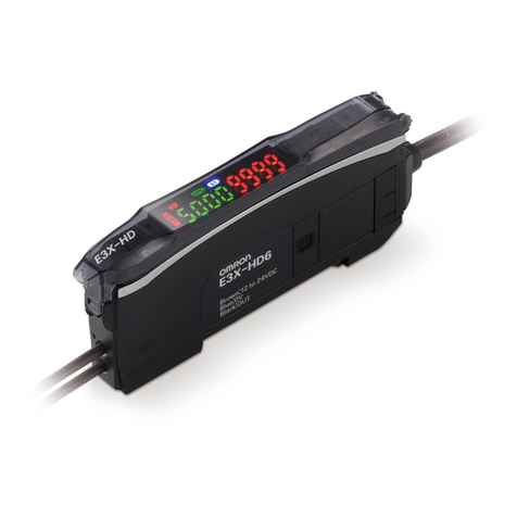 Omron E3X-HD Series User manual
