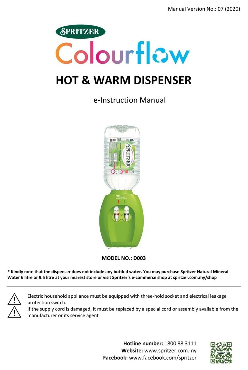 Spritzer Colourflow User manual