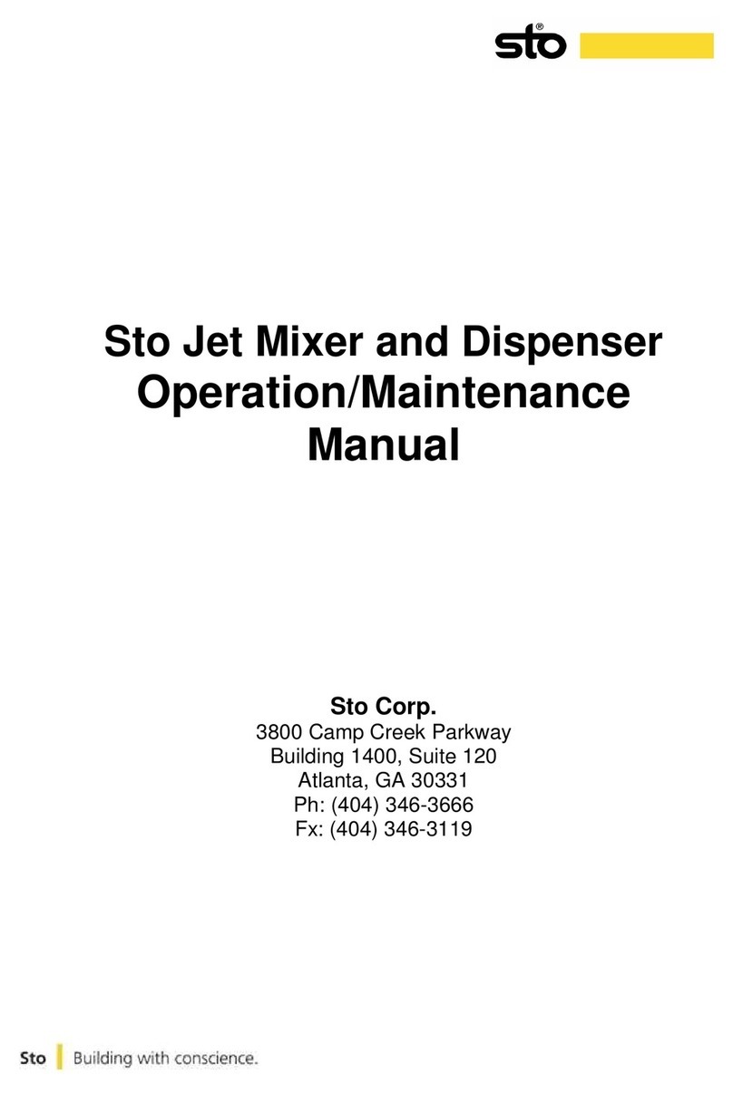 STO Jet Mixer Operation & maintenance manual
