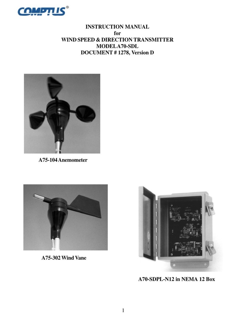 Comptus A70-SDL Series instruction manual