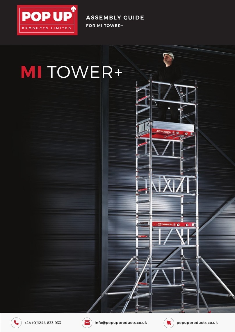 POP UP MI TOWER+ User manual
