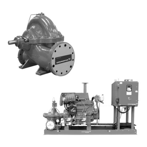 Grundfos Fire HSEF FM Europe Series Installation and operating instructions