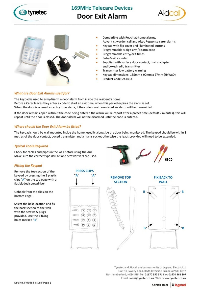 Tynetec Aidcall manual
