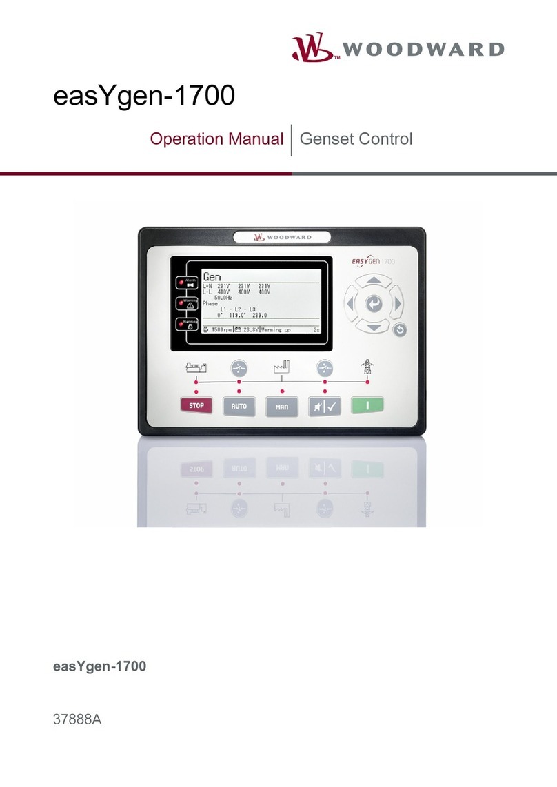 Woodward easYgen-1700 Operation manual