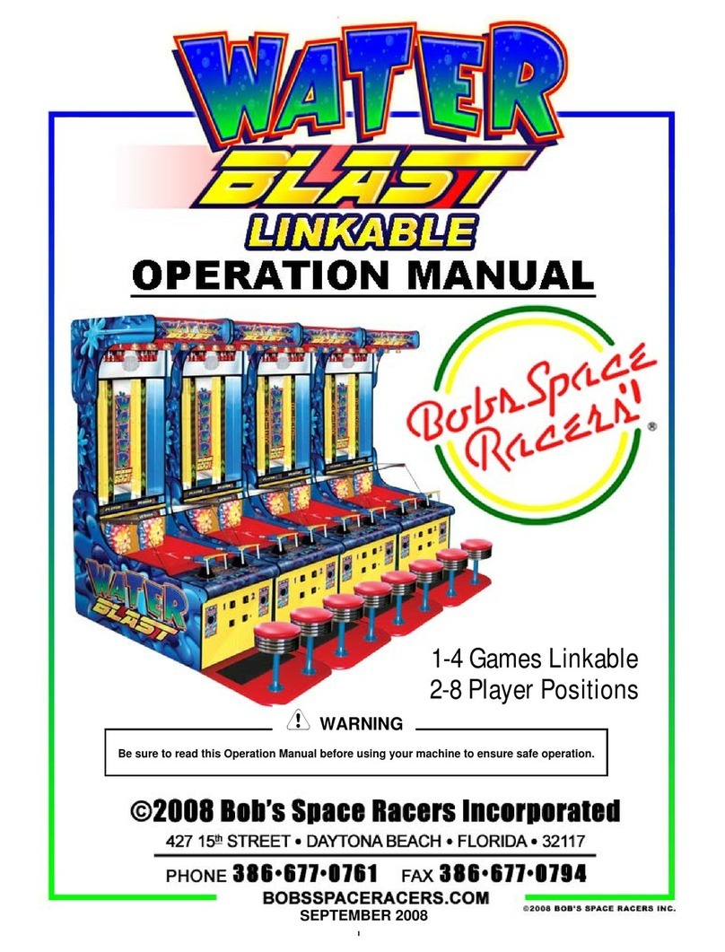 Bob's Space Racers WATER BLAST LINKABLE Operation manual
