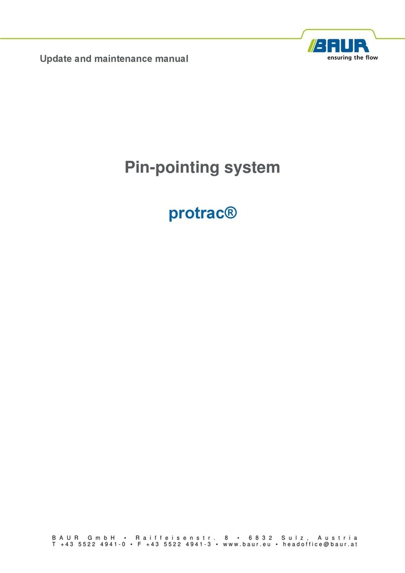 Baur Protrac Update and maintenance manual
