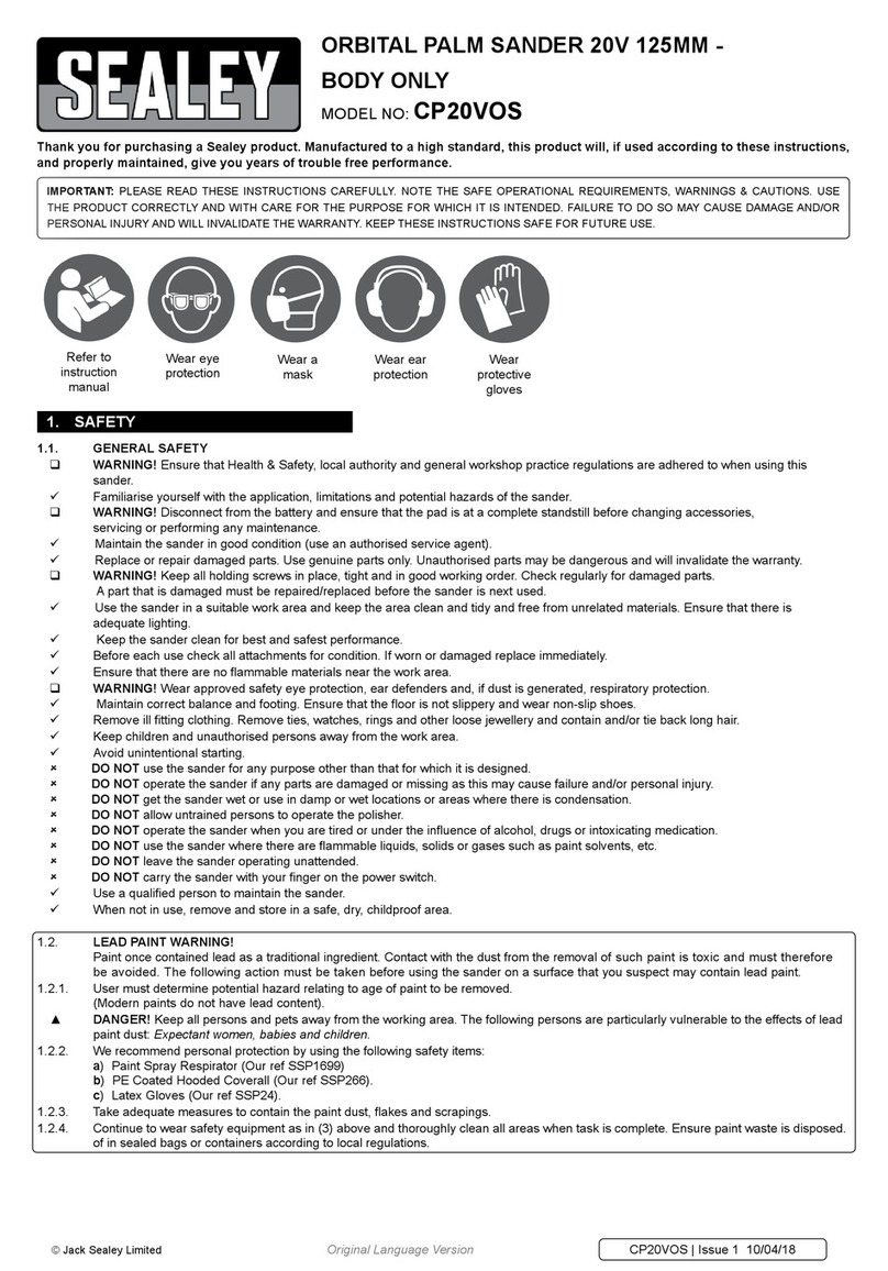 Sealey CP20VOS manual