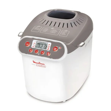 Moulinex Bread & Baguettines manual