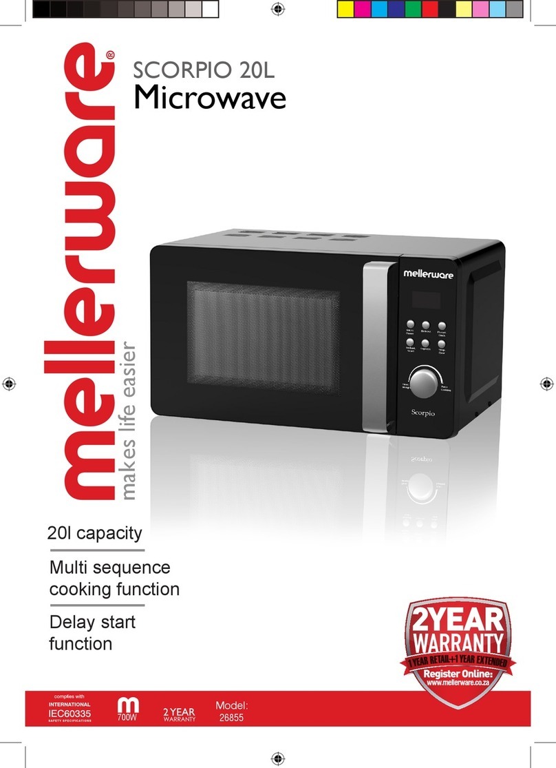 Mellerware SCORPIO 20L manual