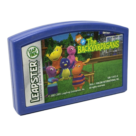 LeapFrog Leapster Nick Jr. The Backyardigans Assembly Instructions