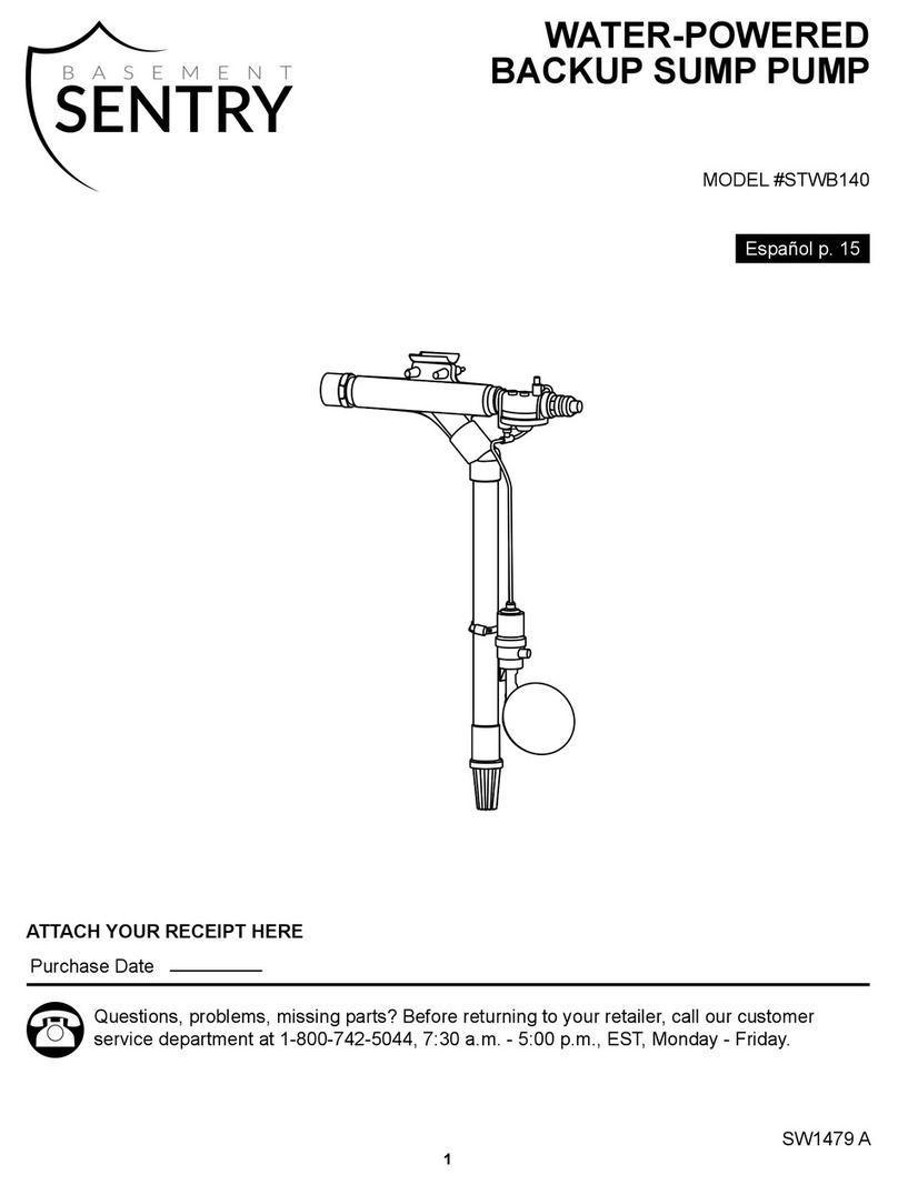Sentry STWB140 manual