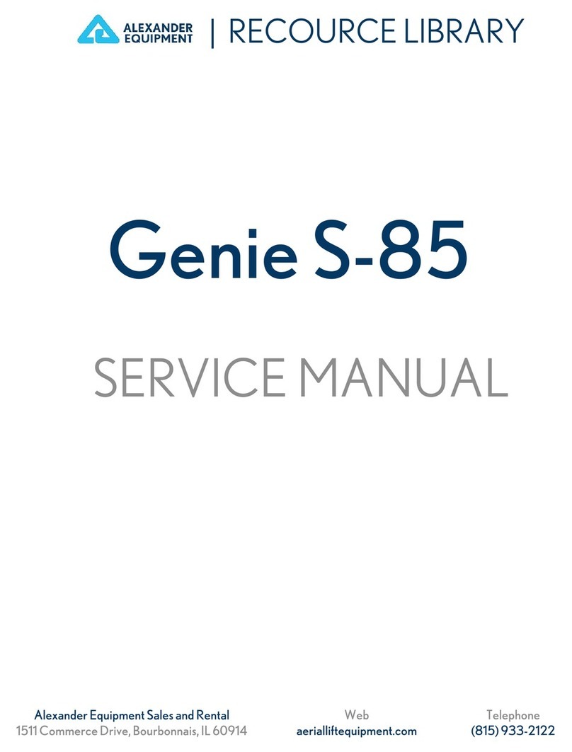 Genie Industries S-80 Service manual