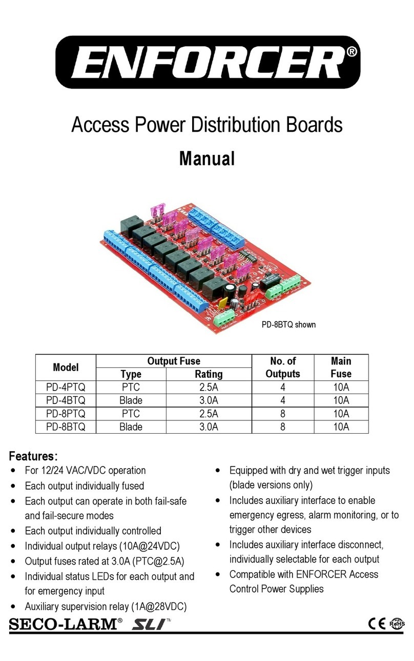 SECO-LARM SLI ENFORCER PD-4PTQ manual