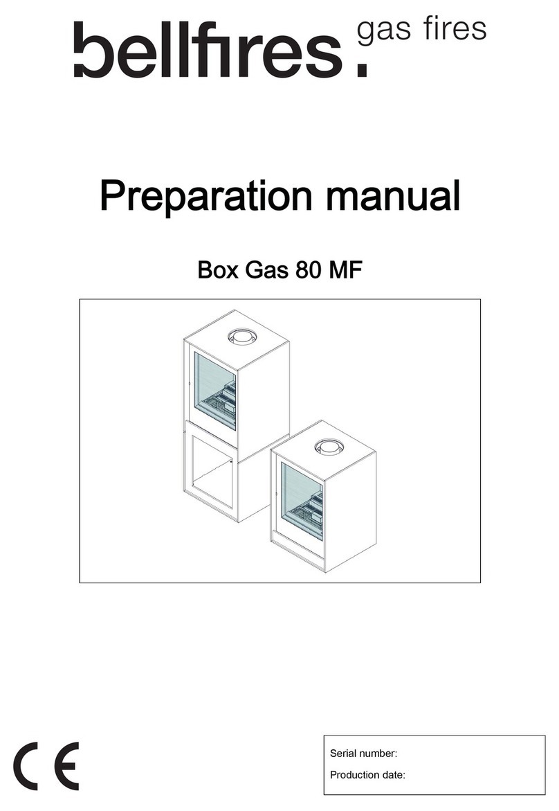 Bellfires Box Gas 80 MF Preparation manual
