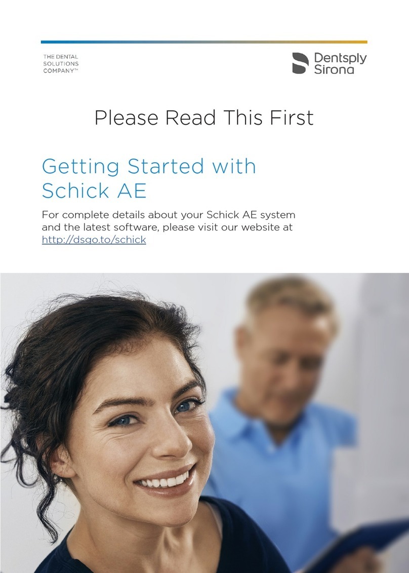 Dentsply Sirona Schick AE User manual