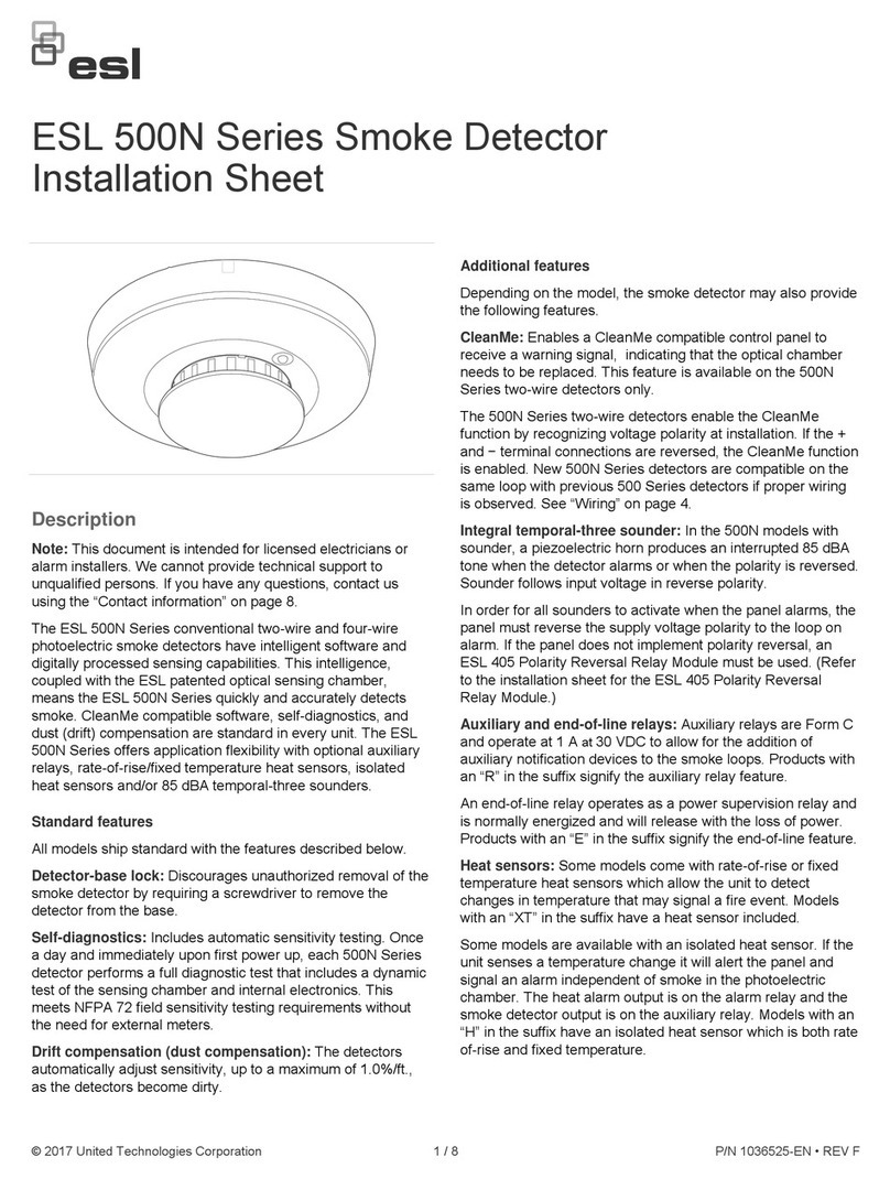 ESL 500N Series Assembly instructions
