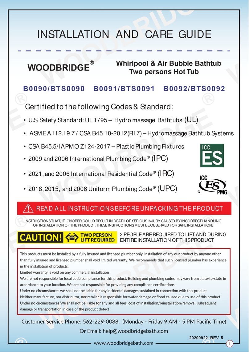 Woodbridge B0090 Assembly instructions