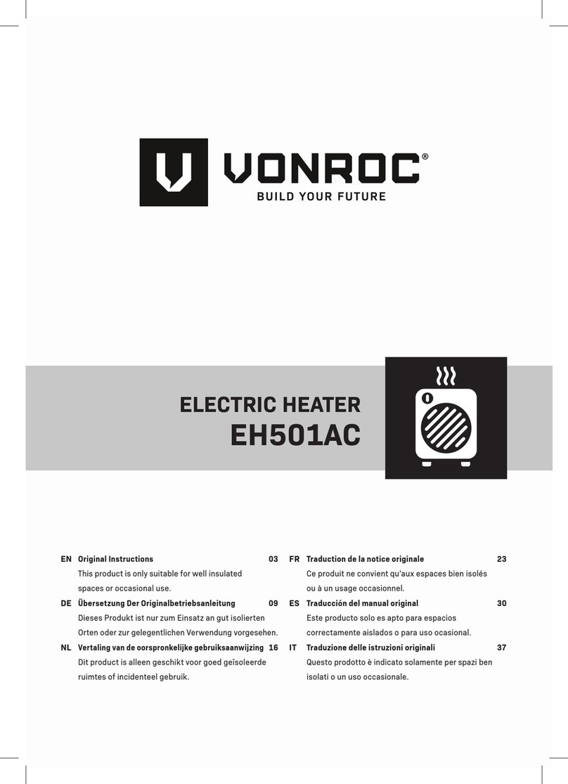 VONROC EH501AC Original instructions