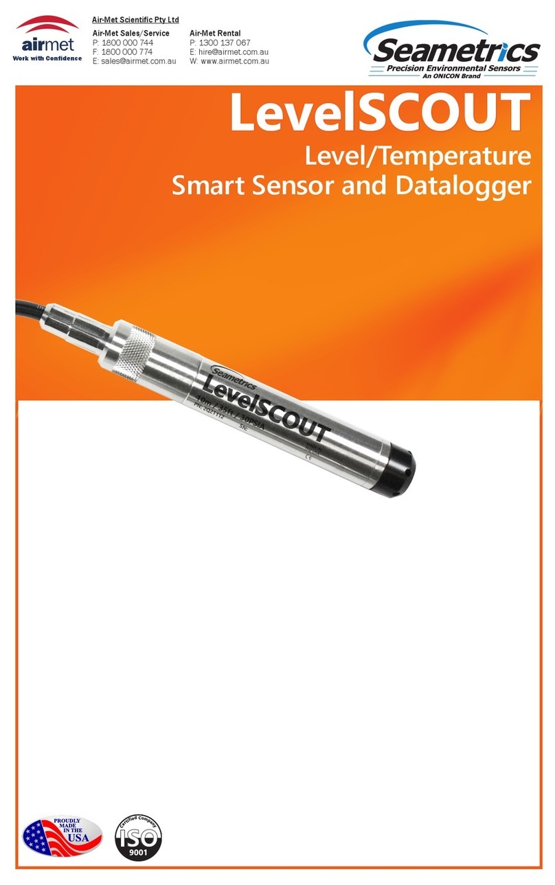 Seametrics LevelSCOUT User manual