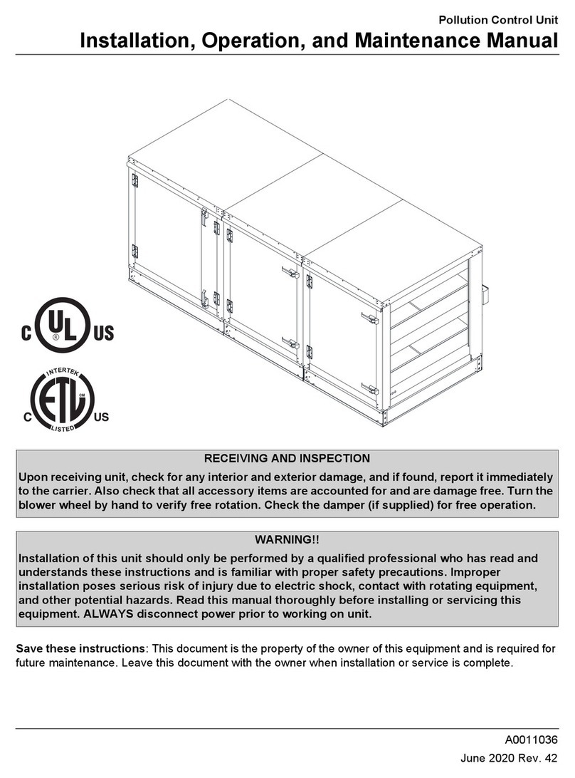 ThermoTek PCU User manual
