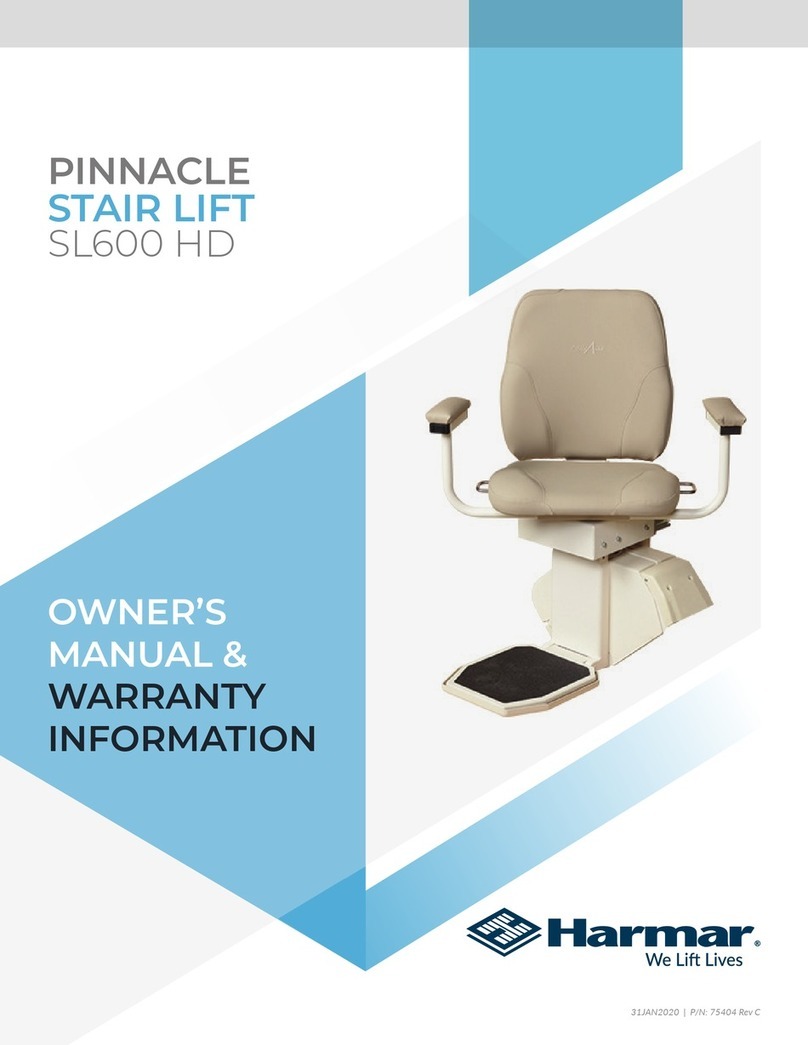 Harmar Mobility SL600 HD Instruction Manual