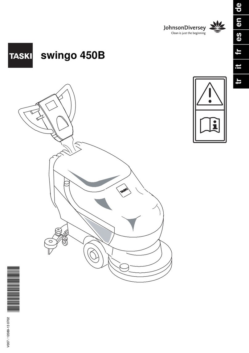 JohnsonDiversey TASKI swingo 450B Instructions of use