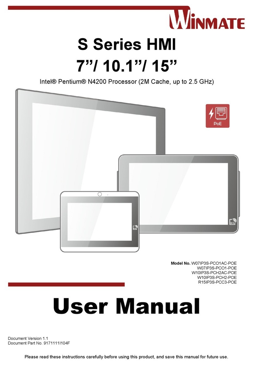 Winmate 7'' S-Series user manual