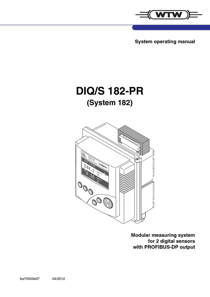 wtw DIQ/S 182-PR User manual