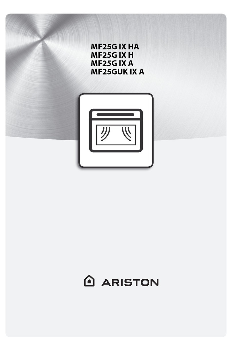 Ariston MF25G IX HA User manual