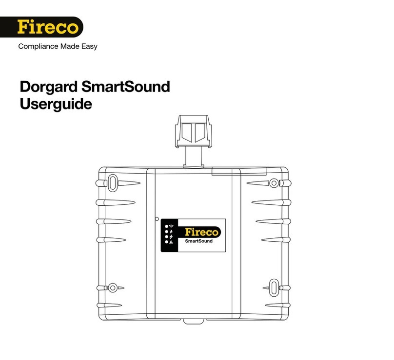 Fireco Dorgard SmartSound user guide