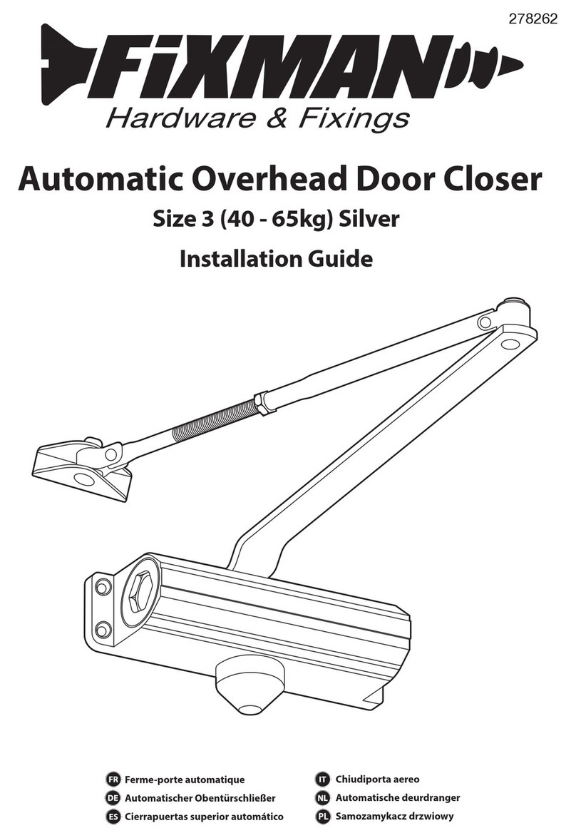 Fixman 278262 installation guide