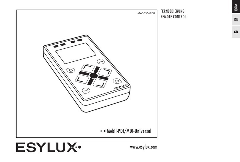 ESYLUX MA00556900 manual