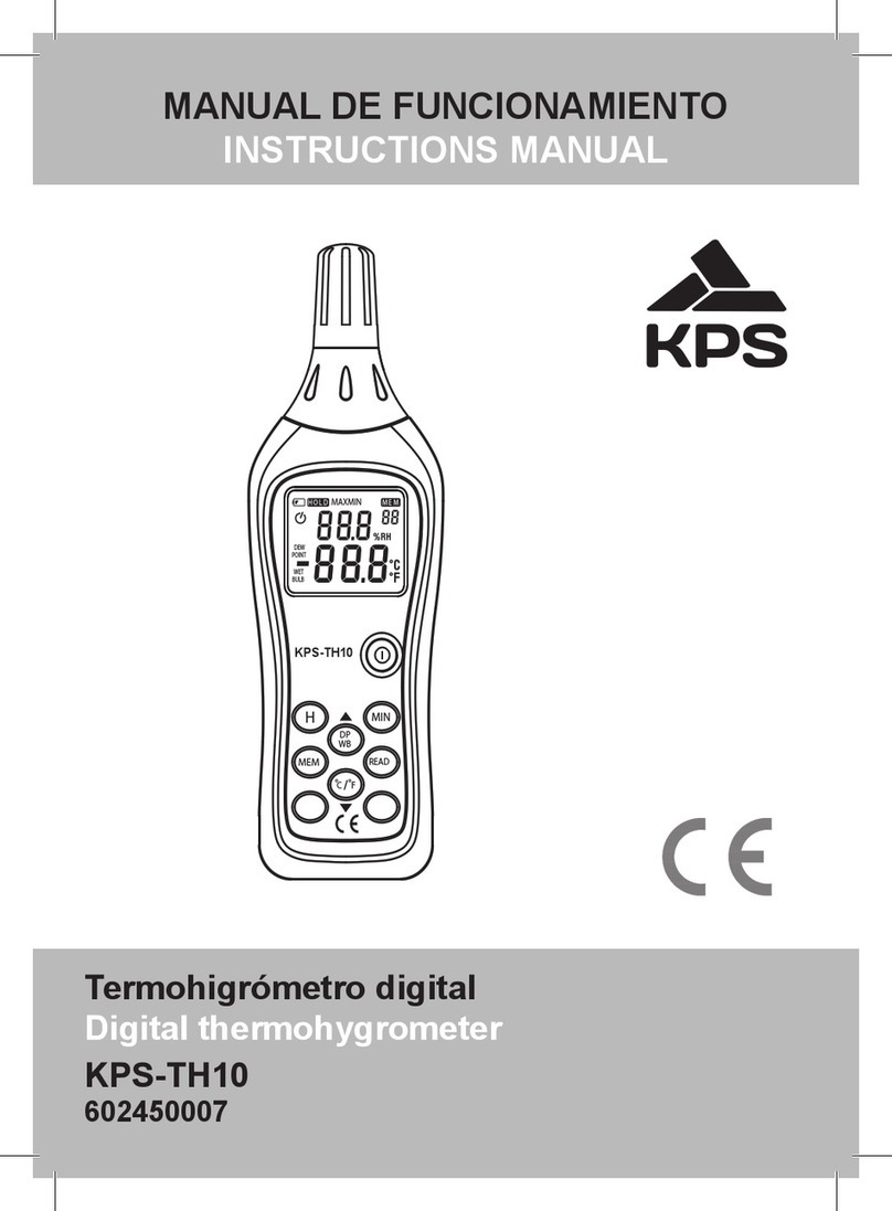 KPS KPS-TH10 instruction manual KPS KPS-TH10 instruction manual