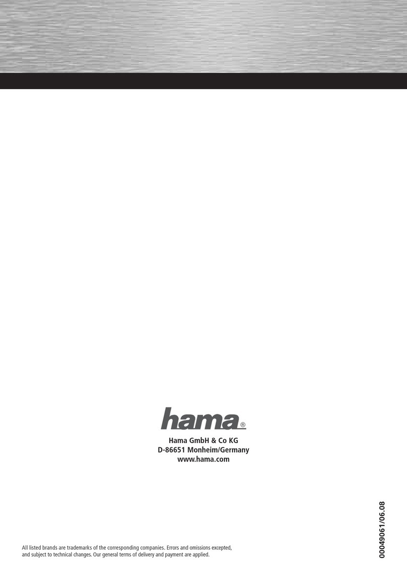 Hama 49061 operating instructions