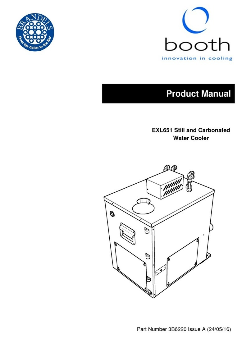 Booth EXL651 User manual