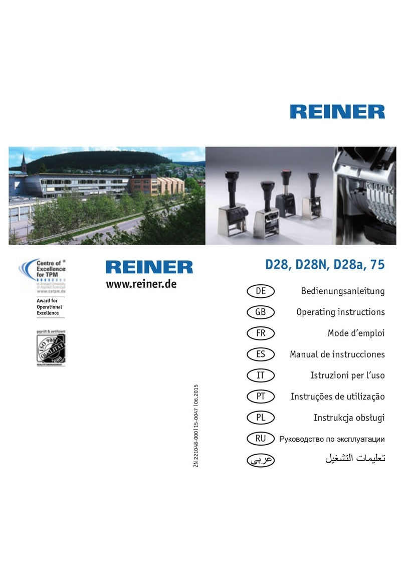 Reiner D28 User manual