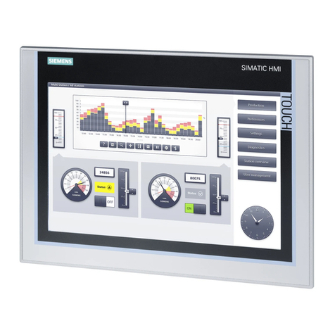 Siemens SIMATIC HMI TP1200 Comfort quick start guide