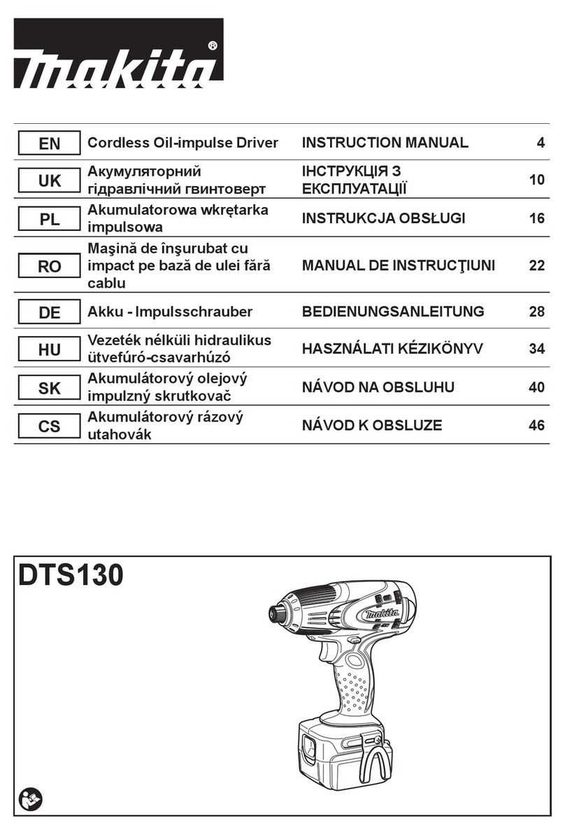 Makita DTS130 instruction manual