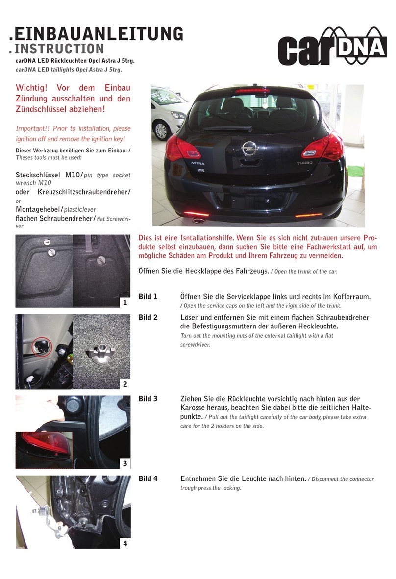 carDNA RO26LL instructions