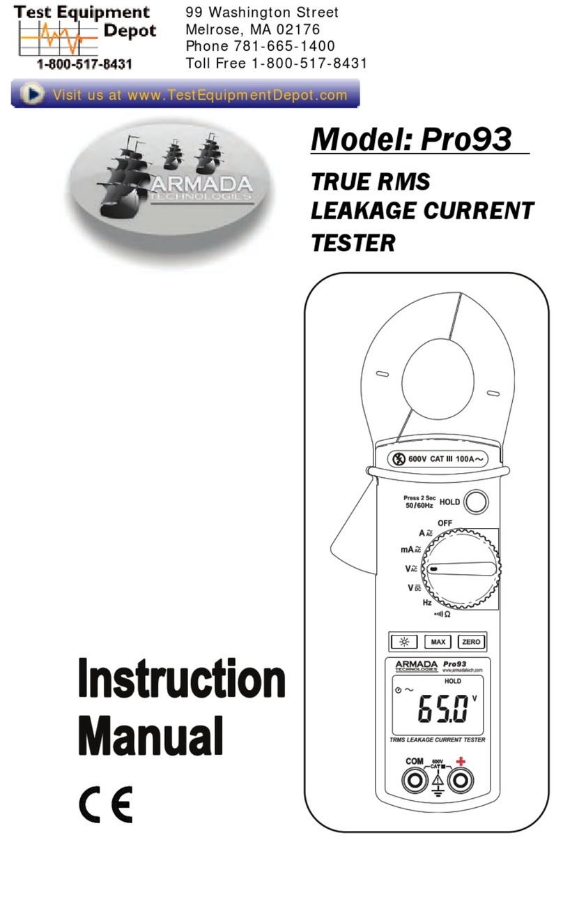 Armada Technologies Pro93 instruction manual